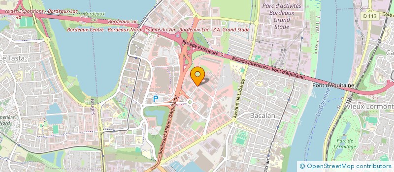 localisation de l'entreprise MONSIEUR GABRIEL N'DIAYE  BORDEAUX