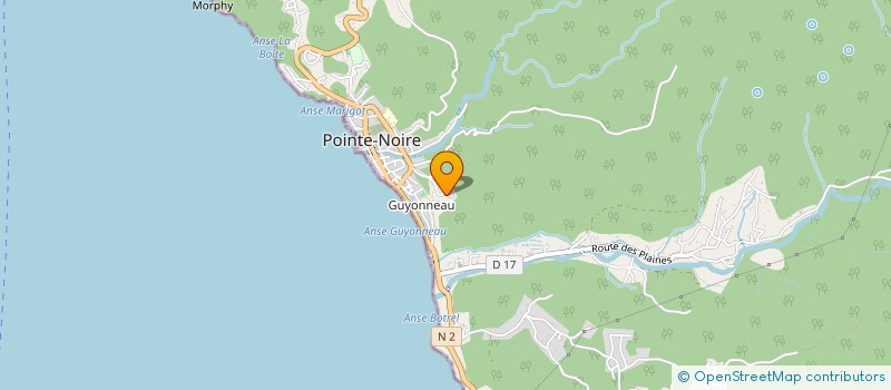 localisation de l'entreprise MONSIEUR GABRIEL NEWTON  POINTE-NOIRE