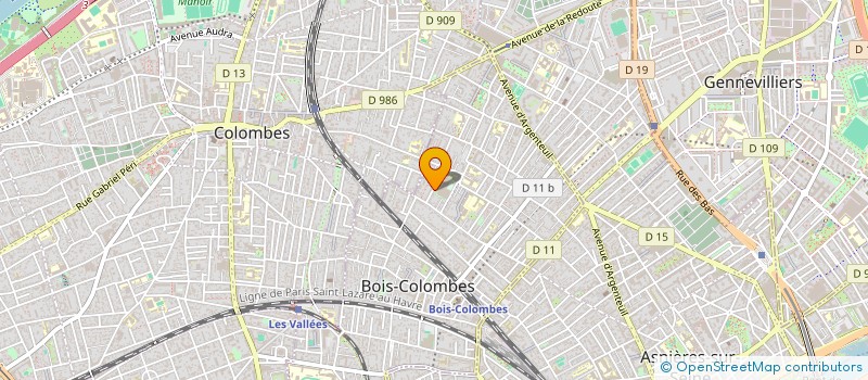 localisation de l'entreprise MONSIEUR GABRIEL NGUYEN à BOIS-COLOMBES
