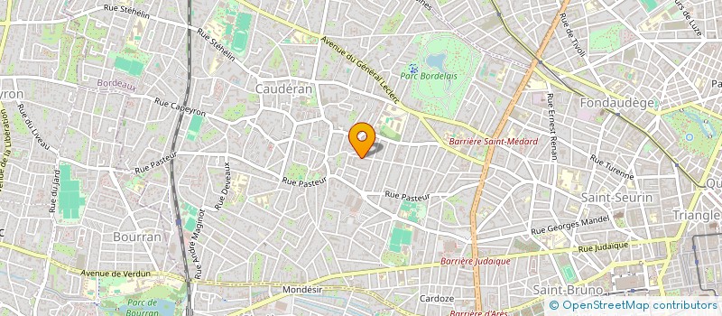 localisation de l'entreprise MONSIEUR GABRIEL NINNIN  BORDEAUX