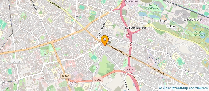 localisation de l'entreprise MONSIEUR GABRIEL NIORT à ANGERS