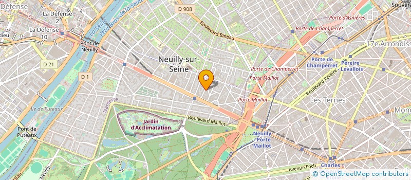 localisation de l'entreprise MONSIEUR GABRIEL OHAYON à NEUILLY-SUR-SEINE