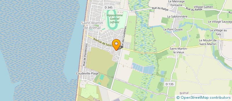 localisation de l'entreprise MONSIEUR GABRIEL OLIVIER  BREHAL