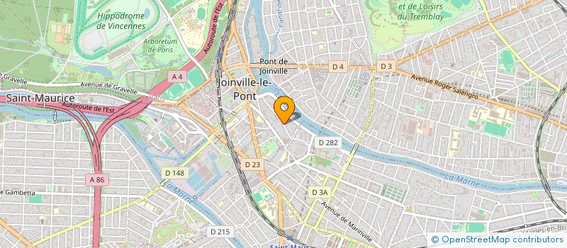 localisation de l'entreprise MONSIEUR GABRIEL PAMPAGNIN  CHAMPIGNY-SUR-MARNE