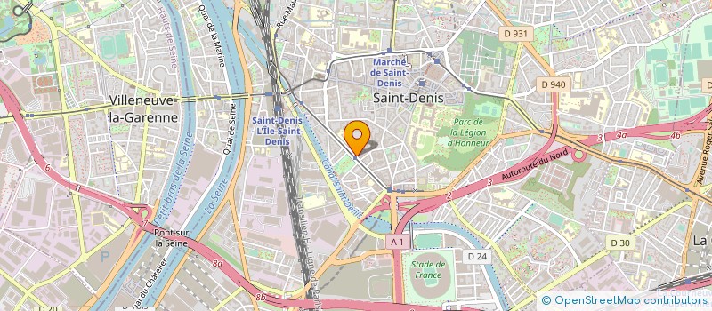 localisation de l'entreprise MONSIEUR GABRIEL PAPAPIETRO  SAINT-DENIS