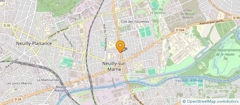 localisation de l'entreprise MONSIEUR GABRIEL PARENTE à NEUILLY-SUR-MARNE