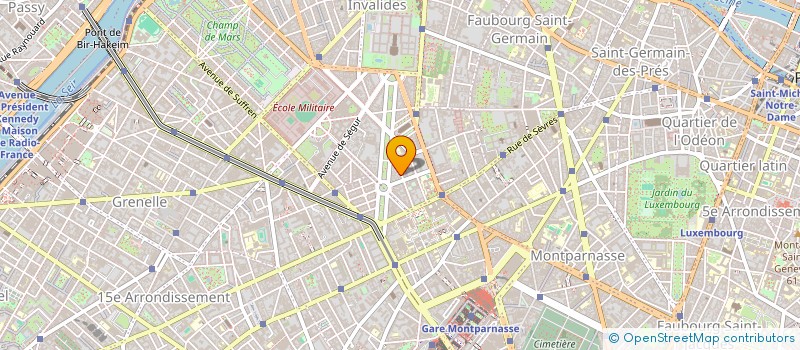 localisation de l'entreprise MONSIEUR GABRIEL PELERBE  PARIS