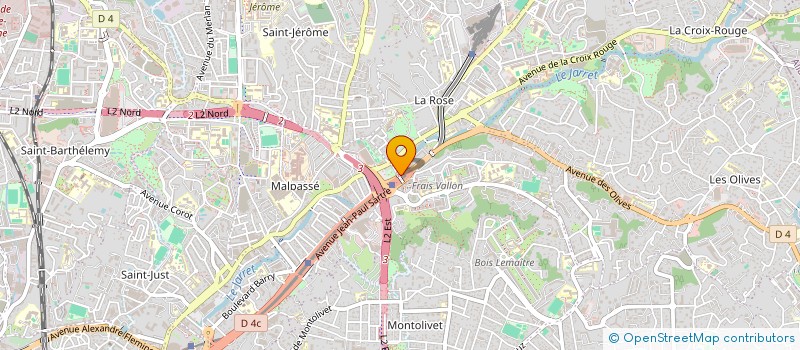 localisation de l'entreprise MONSIEUR GABRIEL PELLEGRINO à MARSEILLE