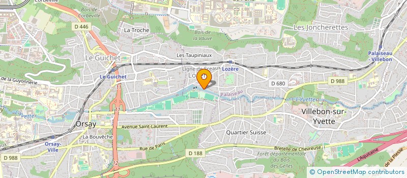 localisation de l'entreprise MONSIEUR GABRIEL PERRAULT à PALAISEAU