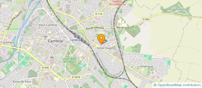 localisation de l'entreprise MONSIEUR GABRIEL PHILIPPE à CAMBRAI