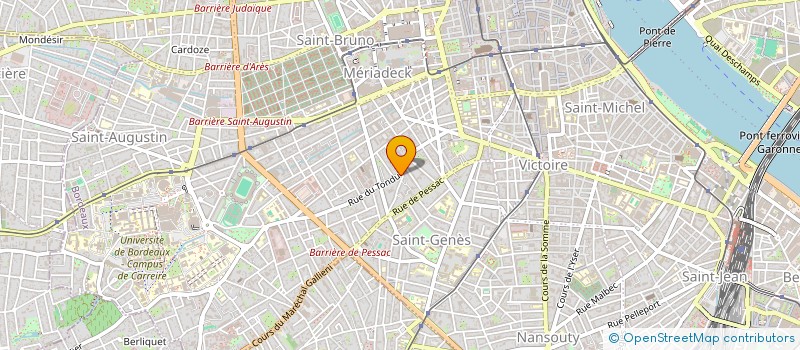 localisation de l'entreprise MONSIEUR GABRIEL PICARD  BORDEAUX