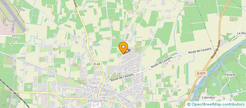 localisation de l'entreprise MONSIEUR GABRIEL PIGNY à JONQUIERES