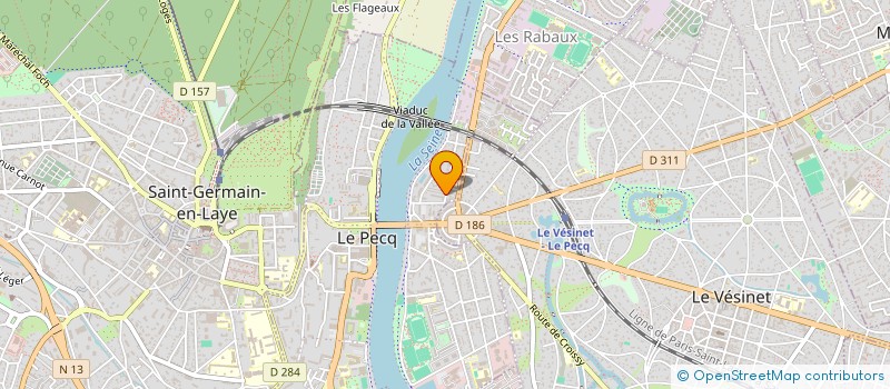 localisation de l'entreprise MONSIEUR GABRIEL PIGOIS  LE PECQ