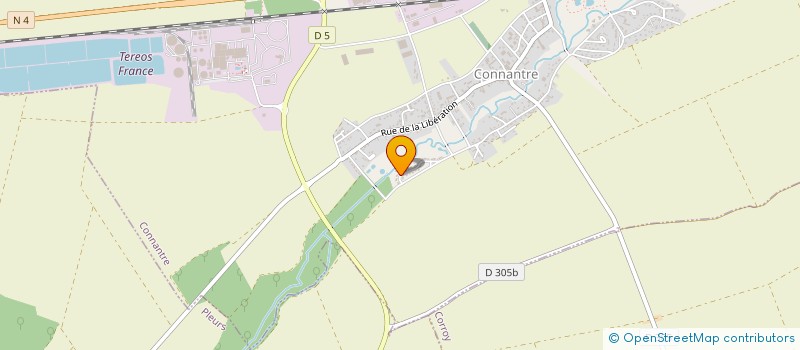 localisation de l'entreprise MONSIEUR GABRIEL PIONNIER  CONNANTRE