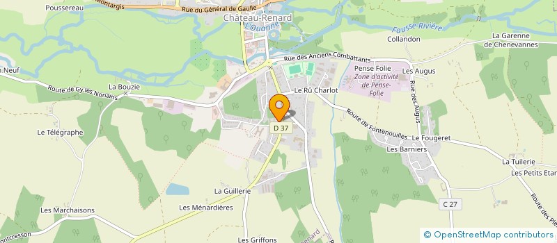localisation de l'entreprise MONSIEUR GABRIEL PIRONEA à CHATEAU-RENARD