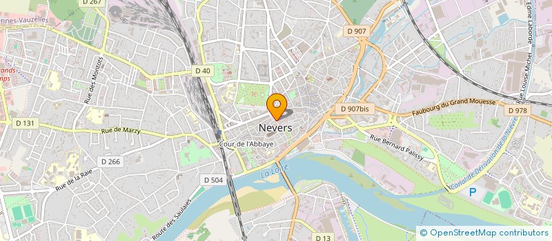 localisation de l'entreprise MONSIEUR GABRIEL PIZZO à NEVERS