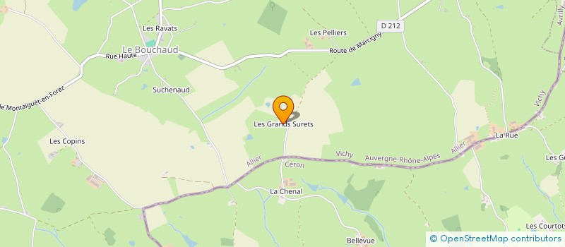 localisation de l'entreprise MONSIEUR GABRIEL PLAISANCE  AVRILLY