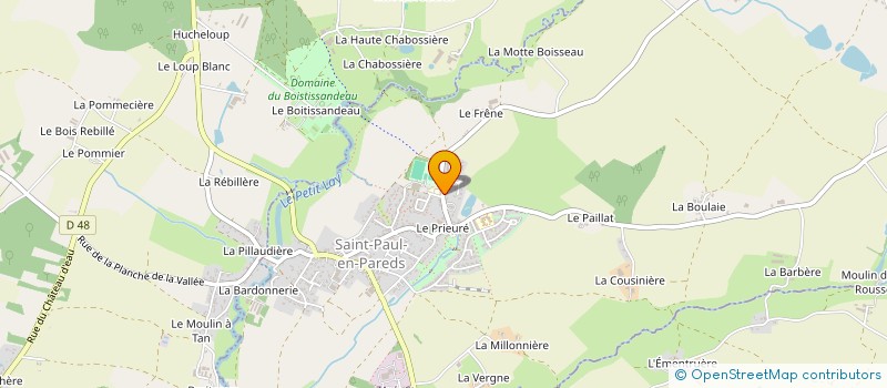 localisation de l'entreprise MONSIEUR GABRIEL POIRON  ESSARTS-EN-BOCAGE