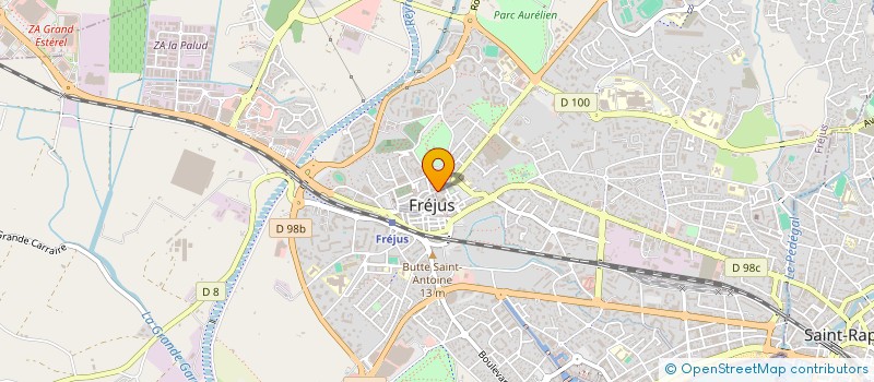 localisation de l'entreprise MONSIEUR GABRIEL PONS à FREJUS