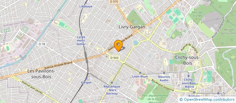 localisation de l'entreprise MONSIEUR GABRIEL POP à LIVRY-GARGAN