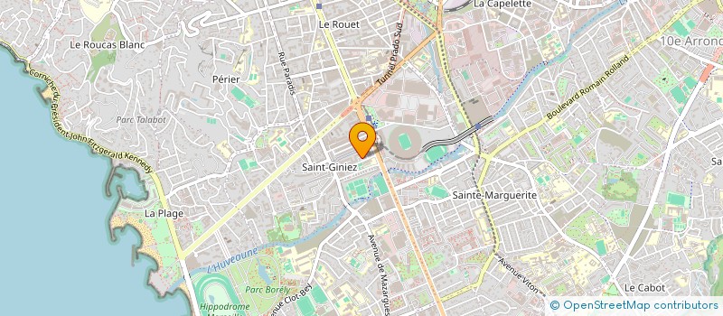 localisation de l'entreprise MONSIEUR GABRIEL POPOFF à MARSEILLE