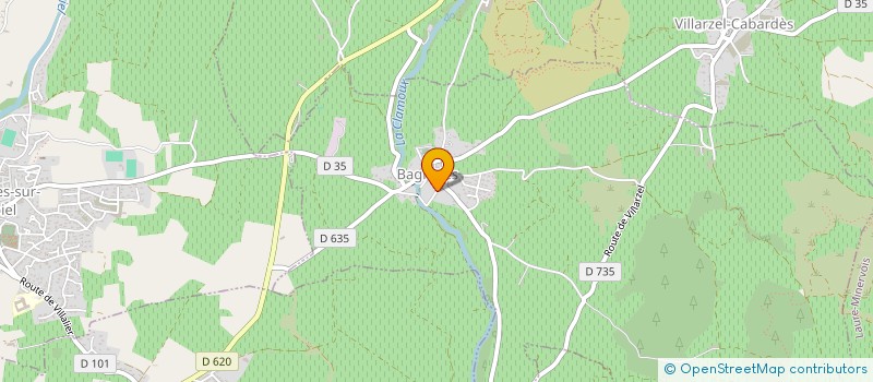 localisation de l'entreprise MONSIEUR GABRIEL PORTAL  BAGNOLES