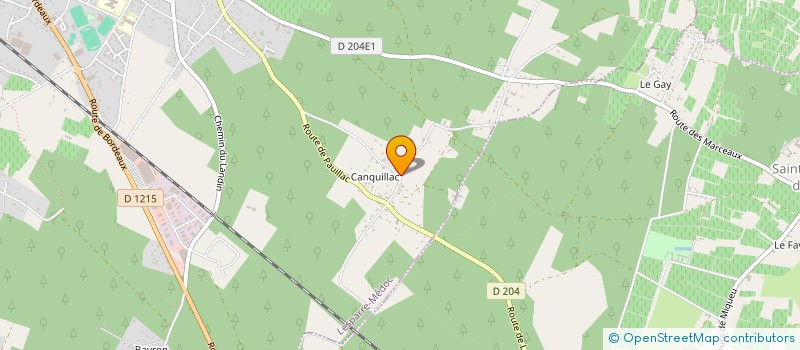 localisation de l'entreprise MONSIEUR GABRIEL QUASTANA  BORDEAUX