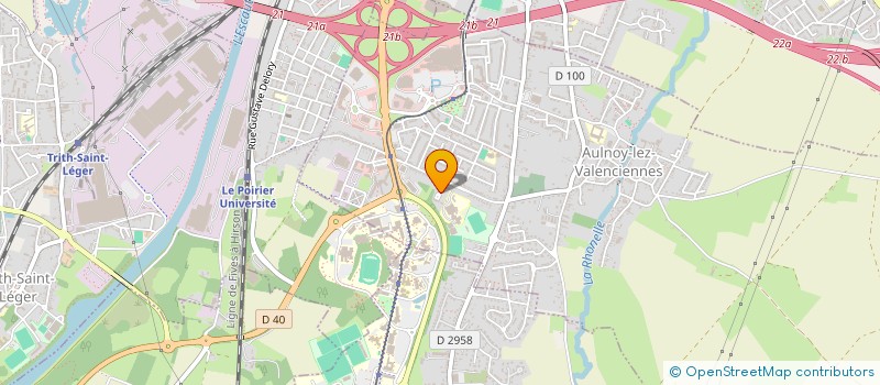 localisation de l'entreprise MONSIEUR GABRIEL QUENTIN  AULNOY-LEZ-VALENCIENNES
