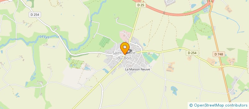 localisation de l'entreprise MONSIEUR GABRIEL QUIGNON à LYS-HAUT-LAYON