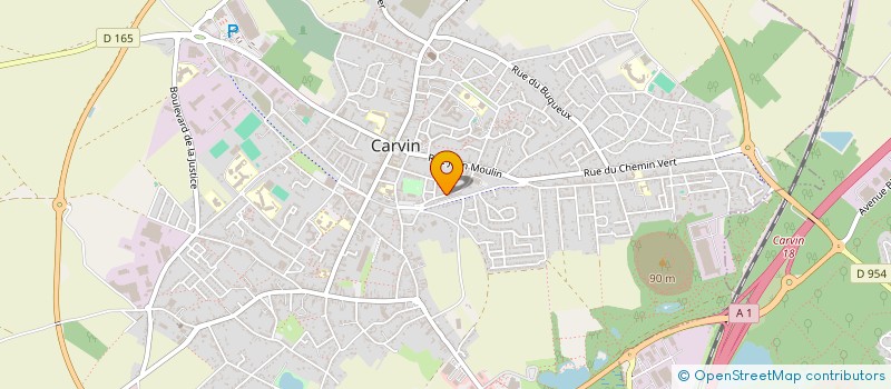 localisation de l'entreprise MONSIEUR GABRIEL RABEHI  CARVIN