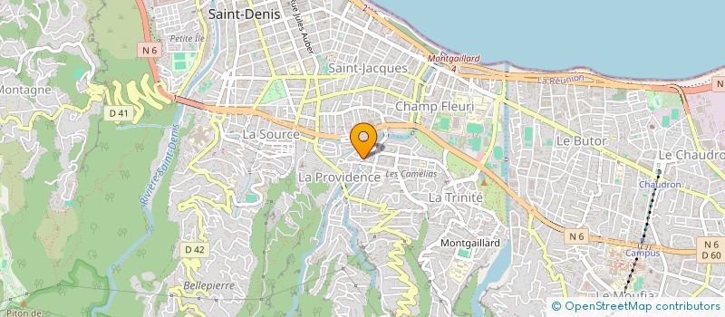 localisation de l'entreprise MONSIEUR GABRIEL RAMIER à SAINT-DENIS
