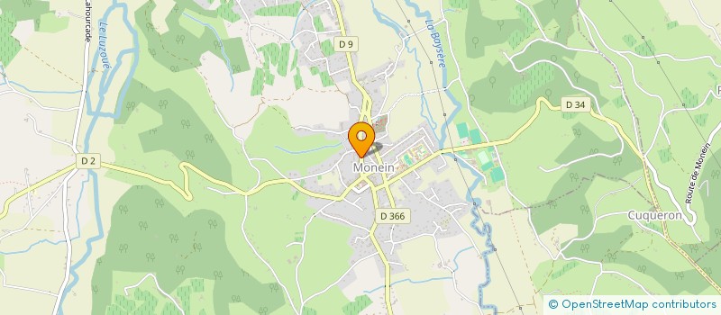 localisation de l'entreprise MONSIEUR GABRIEL RENARD  MONEIN