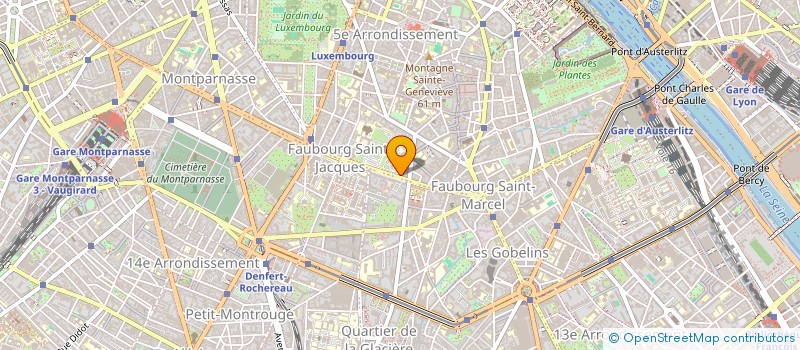 localisation de l'entreprise MONSIEUR GABRIEL REVEYRAND DE MENTHON  PARIS