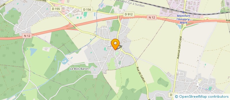 localisation de l'entreprise MONSIEUR GABRIEL RIBEIRO FERREIRA  BOISSY-SANS-AVOIR