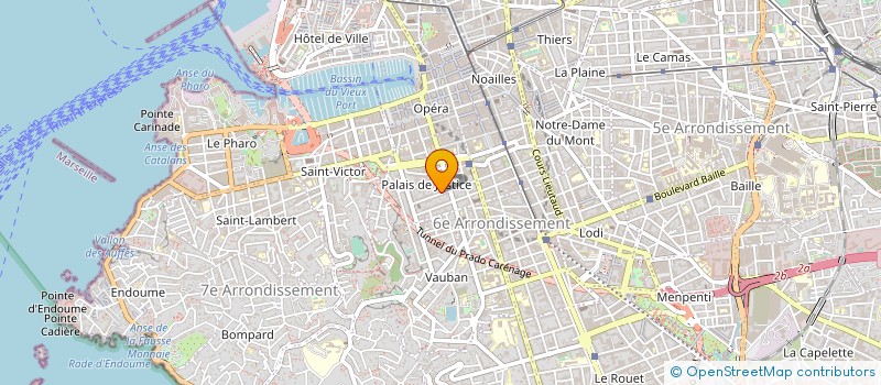 localisation de l'entreprise MONSIEUR GABRIEL RIBOULET à MARSEILLE
