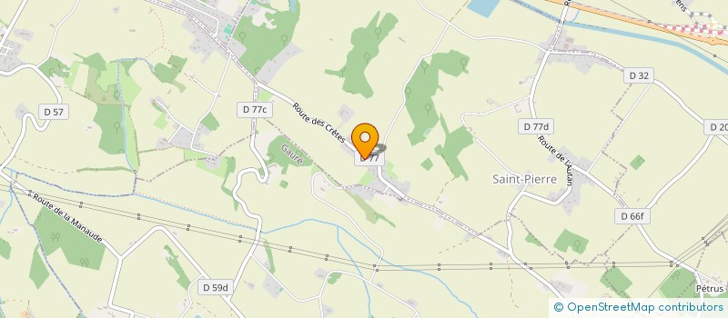 localisation de l'entreprise MONSIEUR GABRIEL RICARD  SAINT-PIERRE