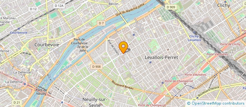 localisation de l'entreprise MONSIEUR GABRIEL RICHERT à LEVALLOIS-PERRET