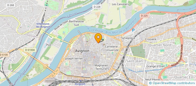 localisation de l'entreprise MONSIEUR GABRIEL RIGAUD à AVIGNON