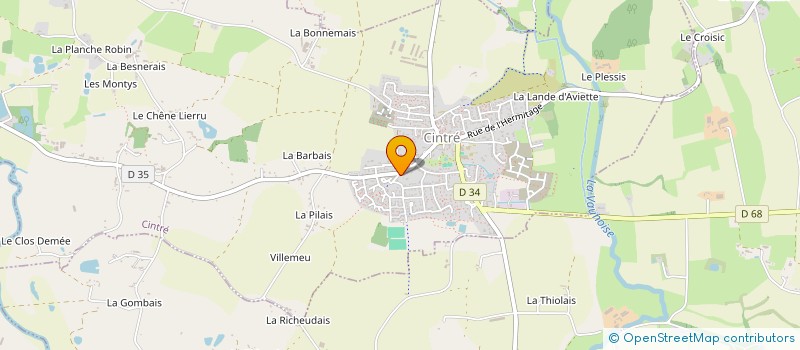 localisation de l'entreprise MONSIEUR GABRIEL RIQUELME  CINTRE