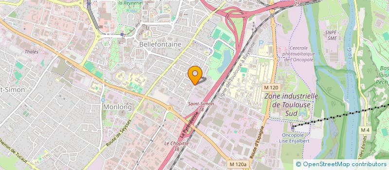 localisation de l'entreprise MONSIEUR GABRIEL RIUS à TOULOUSE