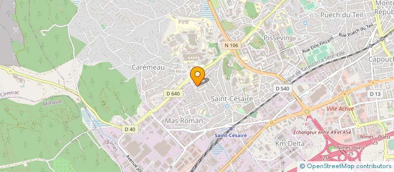 localisation de l'entreprise MONSIEUR GABRIEL RIVAS à NIMES