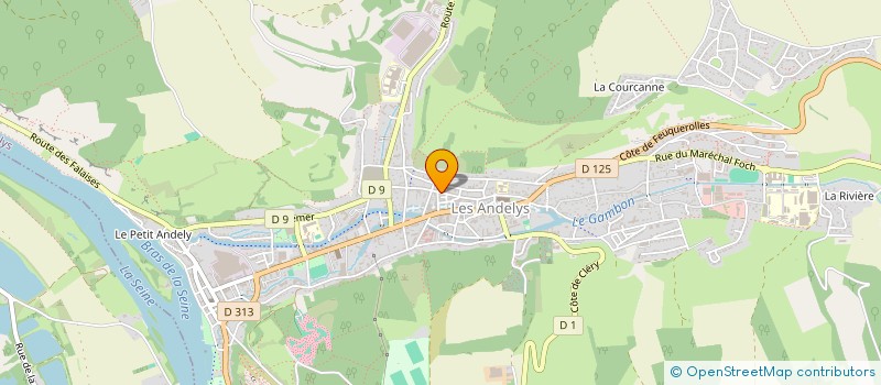 localisation de l'entreprise MONSIEUR GABRIEL ROBERT à LES ANDELYS