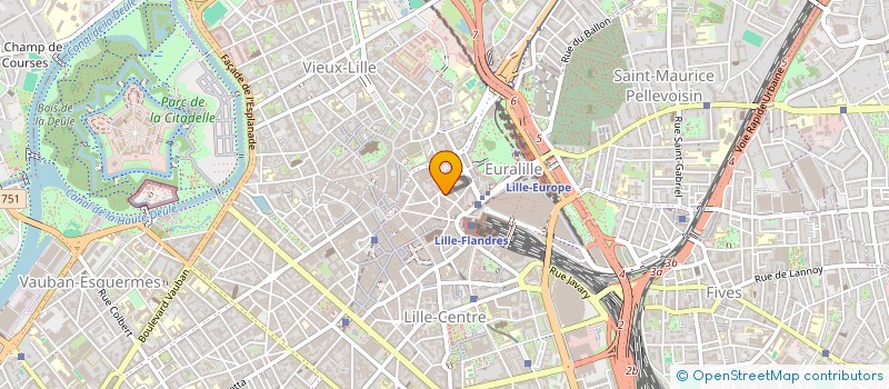 localisation de l'entreprise MONSIEUR GABRIEL-ROBERT ONISCU  LILLE