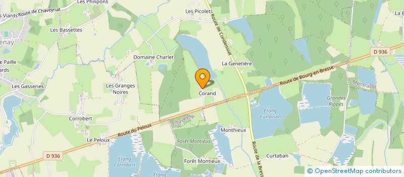 localisation de l'entreprise MONSIEUR GABRIEL ROBIN à VANDEINS