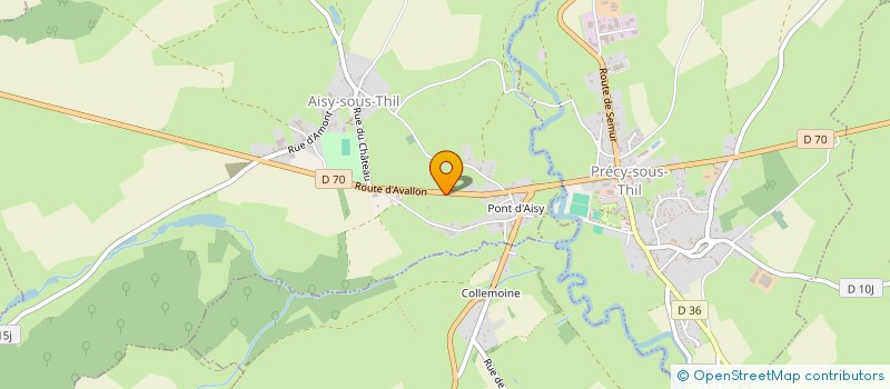 localisation de l'entreprise MONSIEUR GABRIEL ROSSO  AISY-SOUS-THIL