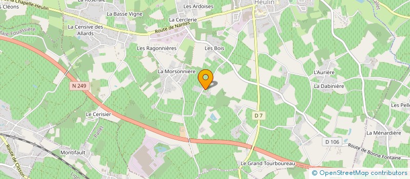 localisation de l'entreprise MONSIEUR GABRIEL ROUAULT à LA CHAPELLE-HEULIN