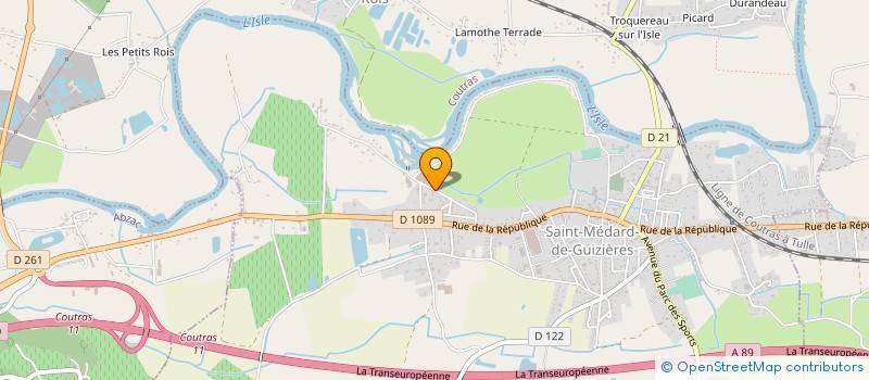 localisation de l'entreprise MONSIEUR GABRIEL ROUFF  SAINT-MEDARD-DE-GUIZIERES