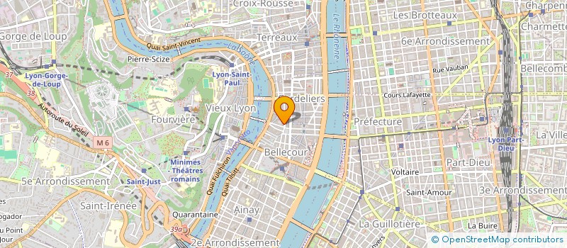 localisation de l'entreprise MONSIEUR GABRIEL ROUSSEAU  LYON