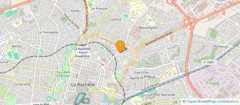 localisation de l'entreprise MONSIEUR GABRIEL ROUX-DESSARPS  LA ROCHELLE