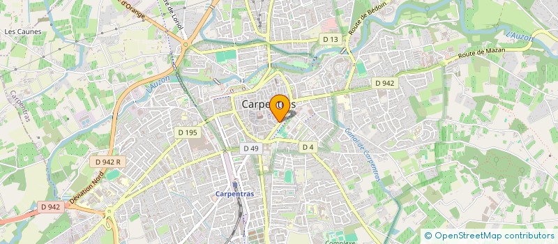 localisation de l'entreprise MONSIEUR GABRIEL ROY  CARPENTRAS